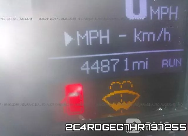 2C4RDGEG7HR737255 фото 8