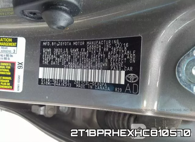 2T1BPRHEXHC810570 фото 10