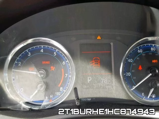 2T1BURHE1HC874943 фото 9