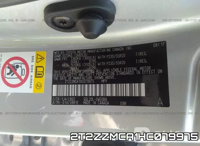 2T2ZZMCA1HC079975 фото 10