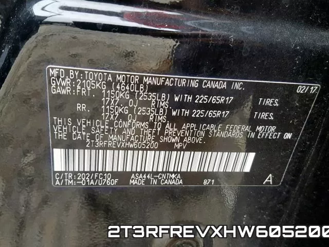 2T3RFREVXHW605200 фото 2