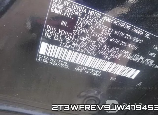 2T3WFREV9JW479453 фото 10