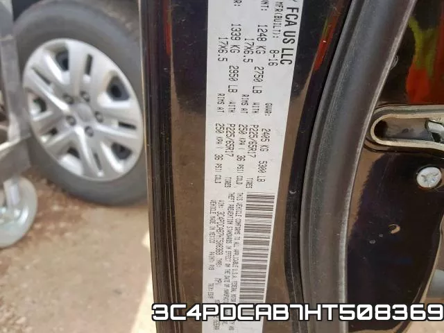 3C4PDCAB7HT508369 фото 2