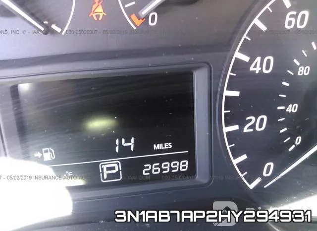 3N1AB7AP2HY294931 фото 8