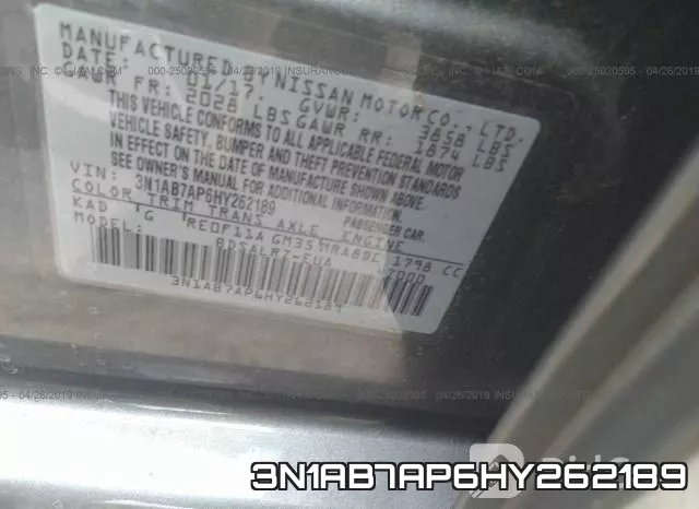 3N1AB7AP6HY262189 фото 10