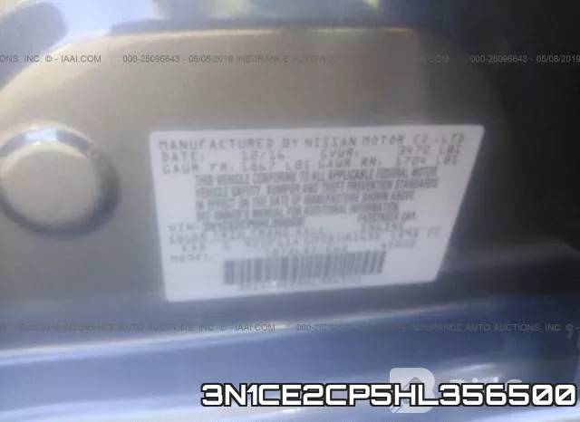 3N1CE2CP5HL356500 фото 10