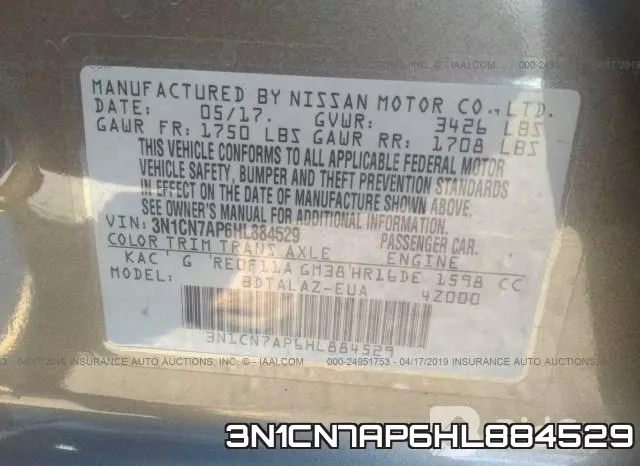 3N1CN7AP6HL884529 фото 10