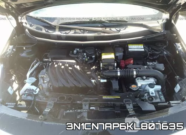 3N1CN7AP6KL807635 фото 2