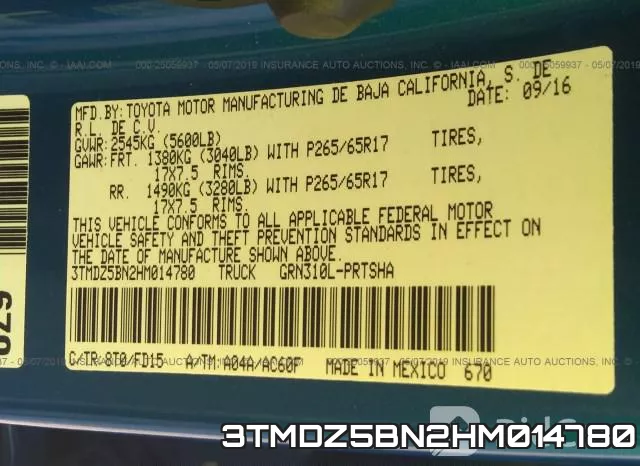 3TMDZ5BN2HM014780 фото 10