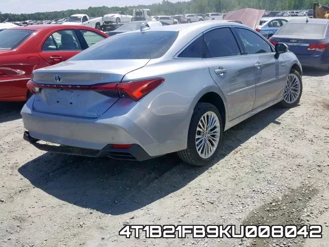 4T1B21FB9KU008042 фото 5