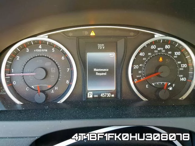 4T1BF1FK0HU308078 фото 9