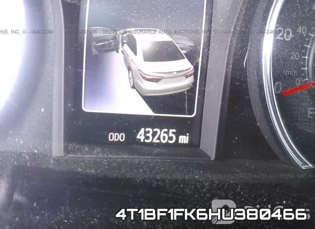 4T1BF1FK6HU380466 фото 8