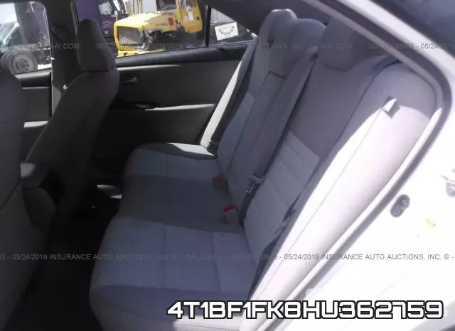 4T1BF1FK8HU362759 фото 9