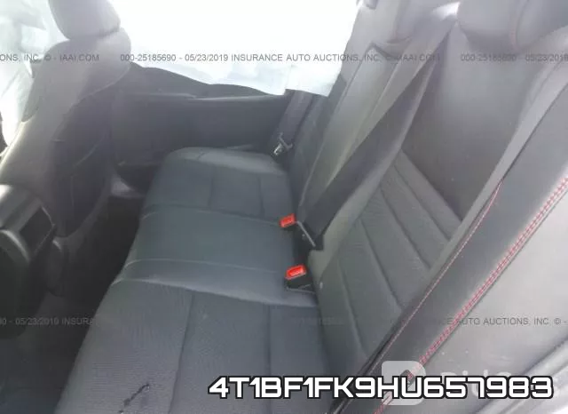 4T1BF1FK9HU657983 фото 9