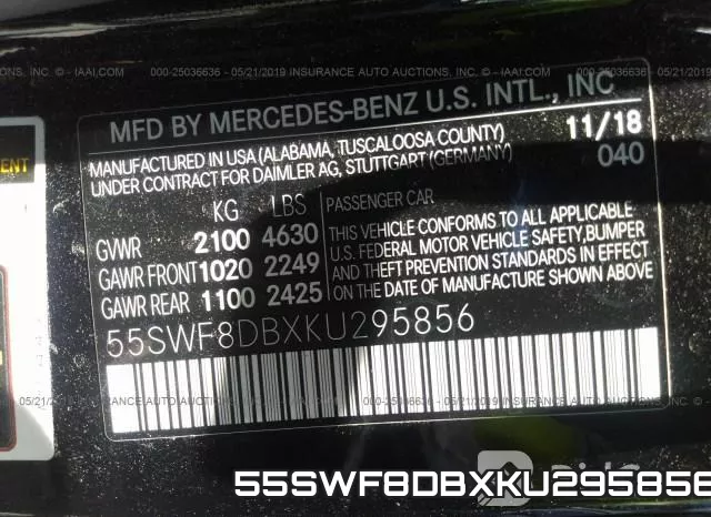 55SWF8DBXKU295856 фото 10