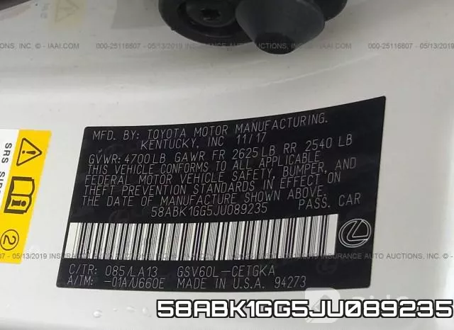 58ABK1GG5JU089235 фото 9