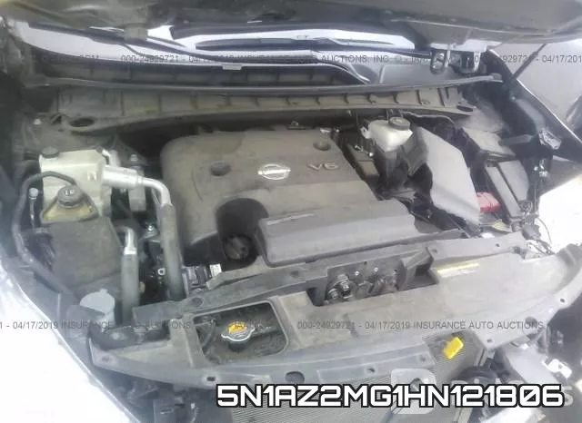 5N1AZ2MG1HN121806 фото 2