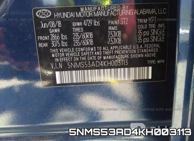5NMS53AD4KH003113 фото 10