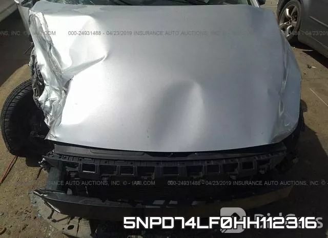 5NPD74LF0HH112316 фото 2