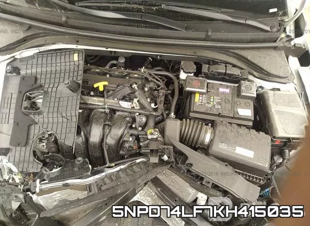 5NPD74LF7KH415035 фото 2