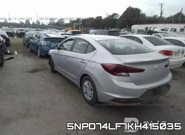 5NPD74LF7KH415035 фото 4