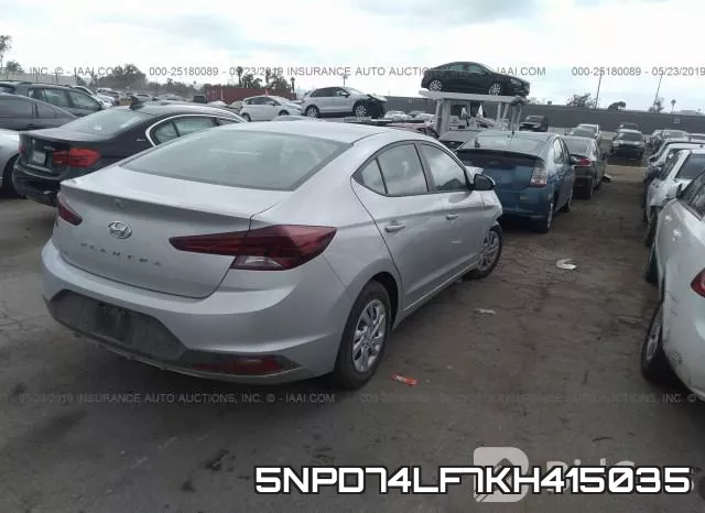 5NPD74LF7KH415035 фото 5