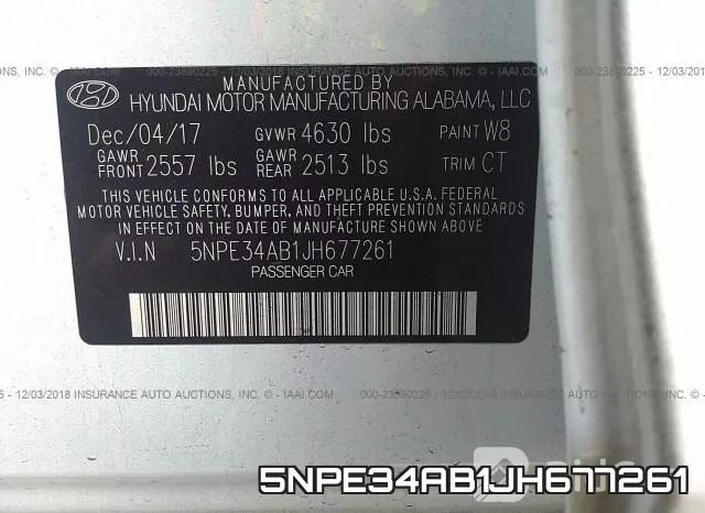 5NPE34AB1JH677261 фото 10