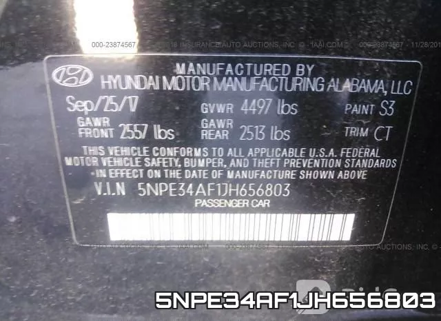 5NPE34AF1JH656803 фото 10