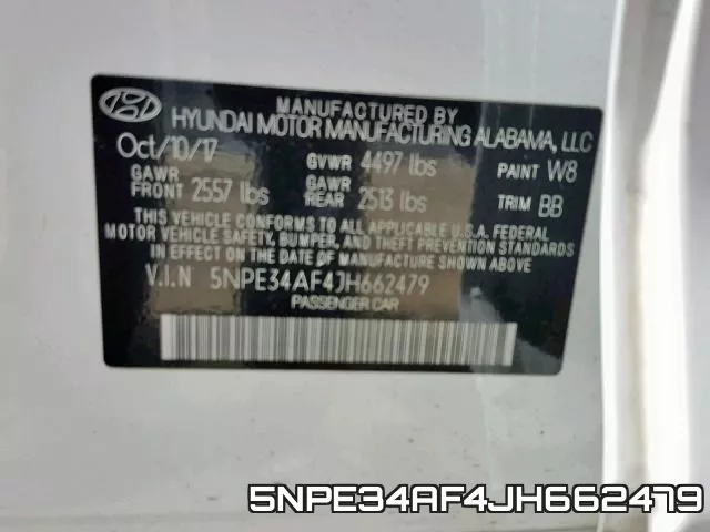 5NPE34AF4JH662479 фото 2