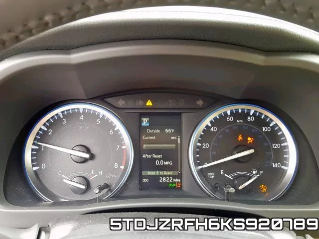 5TDJZRFH6KS920789 фото 9