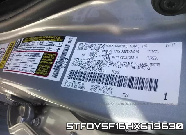 5TFDY5F16HX673630 фото 10