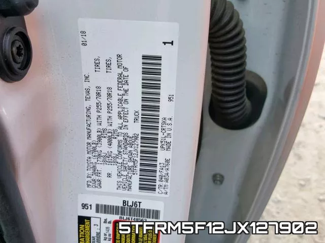 5TFRM5F12JX127902 фото 2