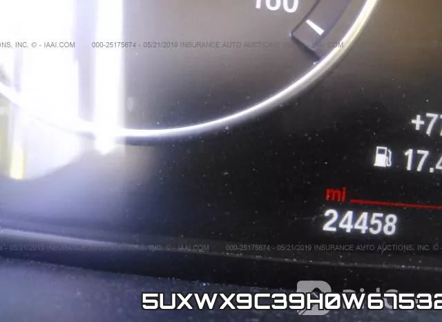 5UXWX9C39H0W67532 фото 8