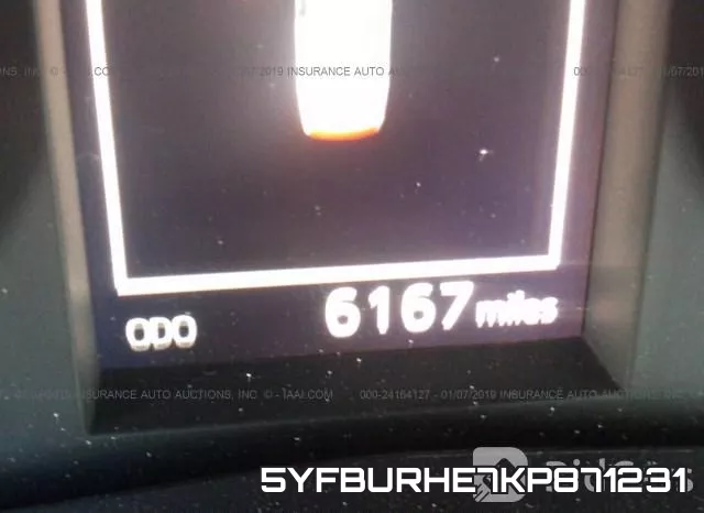5YFBURHE7KP871231 фото 8