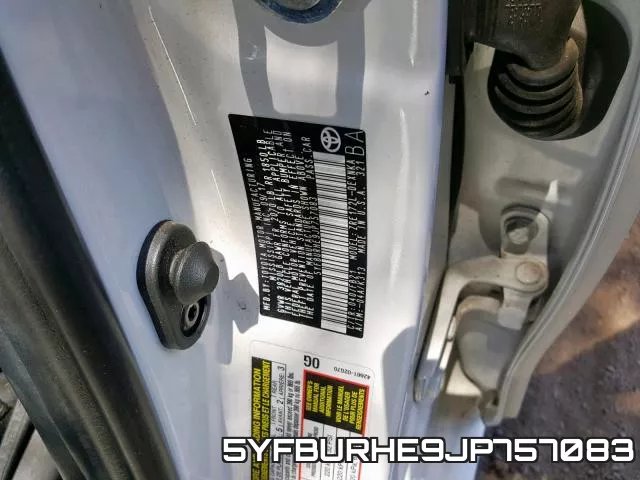 5YFBURHE9JP757083 фото 2