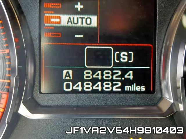 JF1VA2V64H9810403 фото 9
