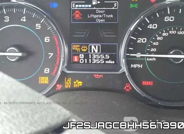 JF2SJAGC8HH567390 фото 8