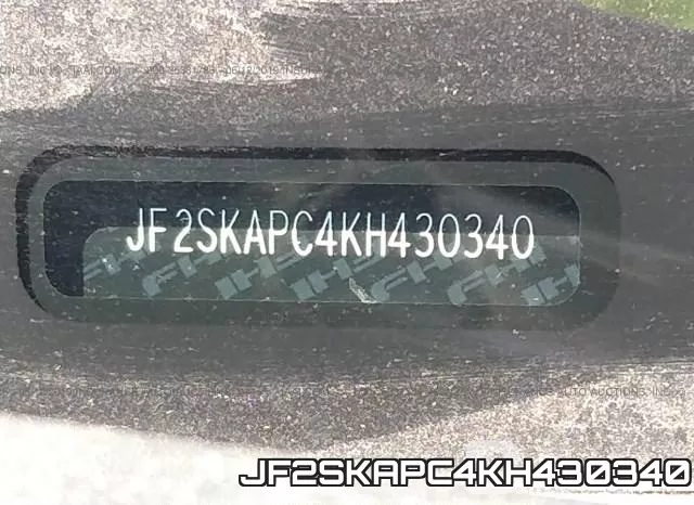 JF2SKAPC4KH430340 фото 10