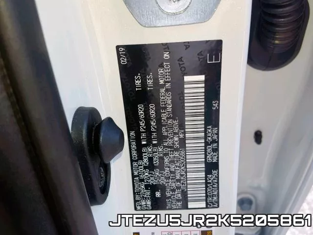 JTEZU5JR2K5205861 фото 2