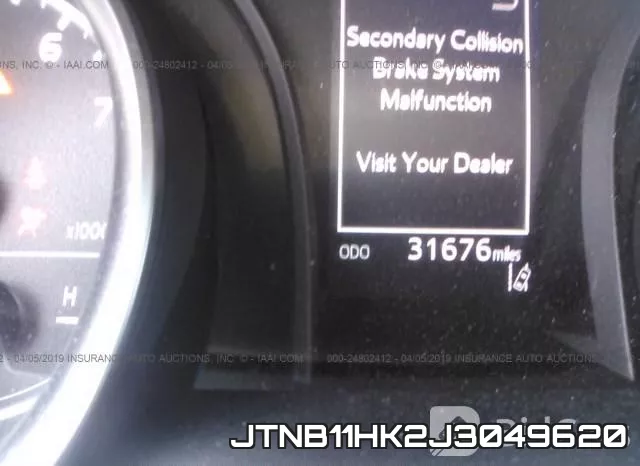 JTNB11HK2J3049620 фото 8