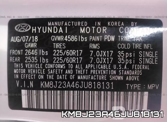 KM8J23A46JU818131 фото 10