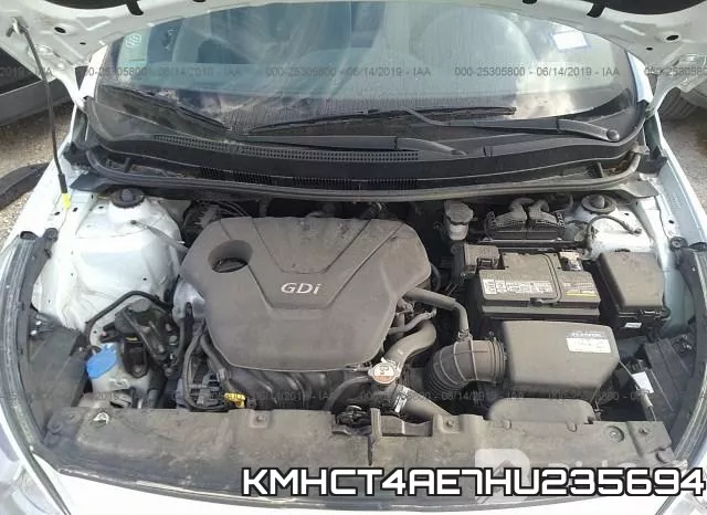 KMHCT4AE7HU235694 фото 2