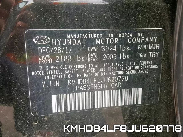 KMHD84LF8JU620778 фото 2