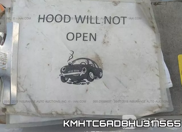 KMHTC6AD8HU317565 фото 2