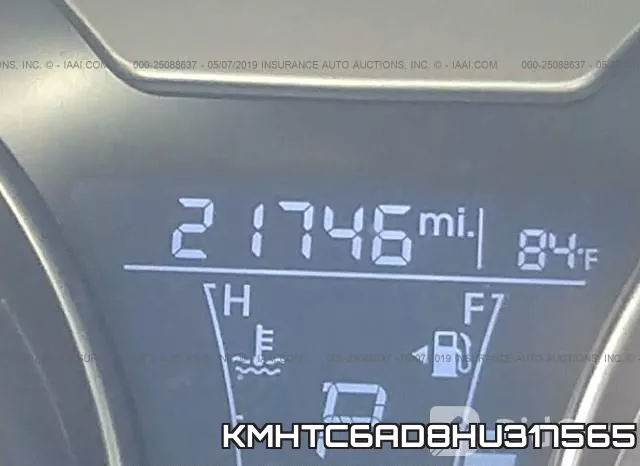 KMHTC6AD8HU317565 фото 8
