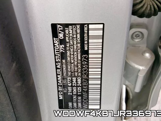 WDDWF4KB7JR336973 фото 2