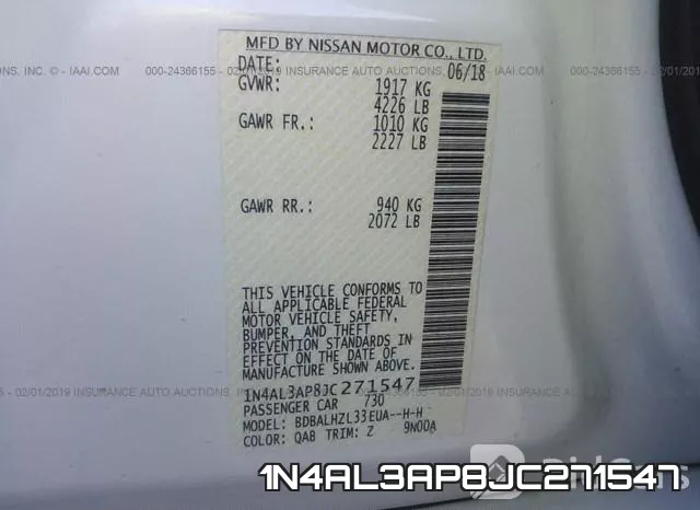 1N4AL3AP8JC271547 фото 10