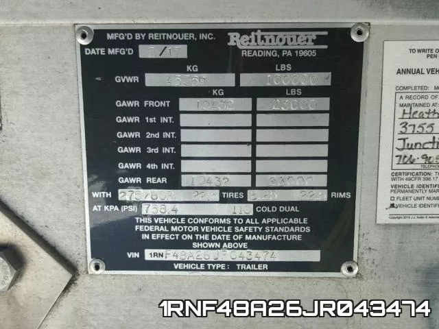 1RNF48A26JR043474 фото 2