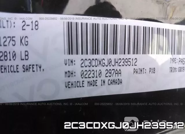 2C3CDXGJ0JH239512 фото 10