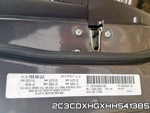 2C3CDXHGXHH541385 фото 2